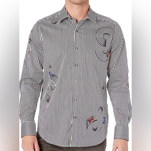 Robert Graham Other - NWOT Robert Graham Race Car Track Woven Dress Shirt - Size XXXL